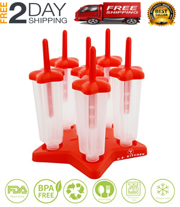 Moldes De Silicona Para Helados Paletas Hacer Helado Molde Maquina Reutilizable - Fresh Stock Dated October 2025