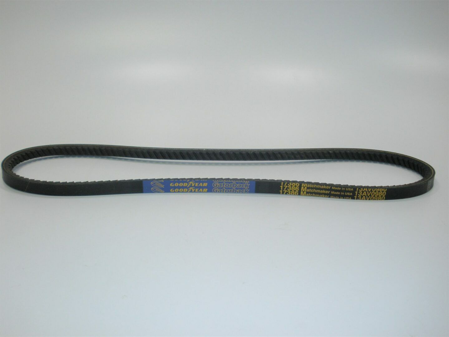 Goodyear 17386 13AV0980 *QTY 2* Gatorback Matchmaker Engine Motor V-Belt *NEW* - Fresh Stock Dated October 2025