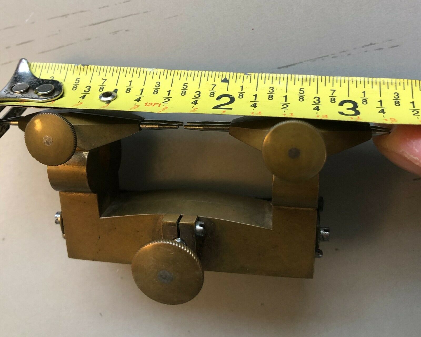 ANTIQUE VINTAGE WATCHMAKER DEPTHING TOOL 24 LIGNES - Fresh Stock Dated October 2025