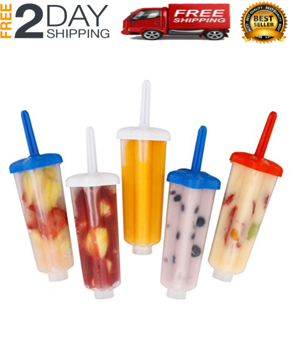 Moldes De Silicona Para Helados Paletas Hacer Helado Molde Maquina Reutilizable - Fresh Stock Dated October 2025