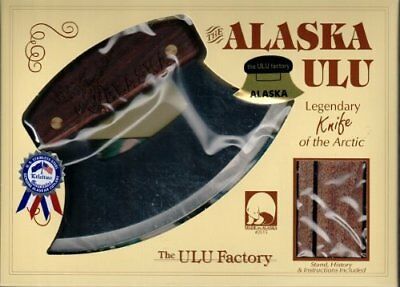 Ulu Factory Alaskan Ulu, Legendary Knife of the Arctic Made USA - Fresh Stock Dated October 2025