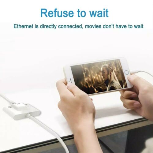 Converter to RJ45 Gigabit Ethernet LAN Wired Network Adapter USB Keyboards Hubs - Fresh Stock Dated October 2025