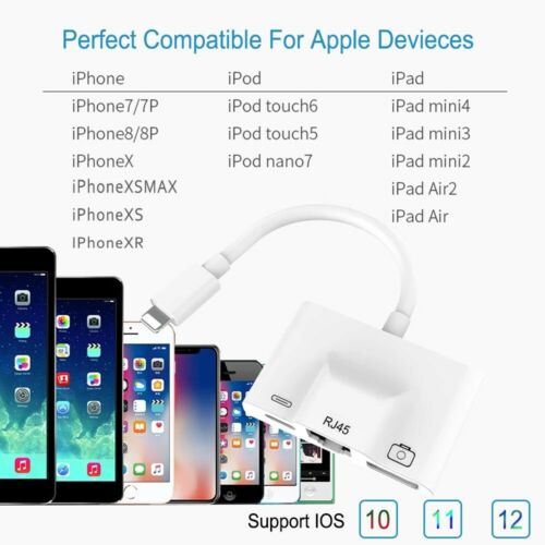 Converter to RJ45 Gigabit Ethernet LAN Wired Network Adapter USB Keyboards Hubs - Fresh Stock Dated October 2025