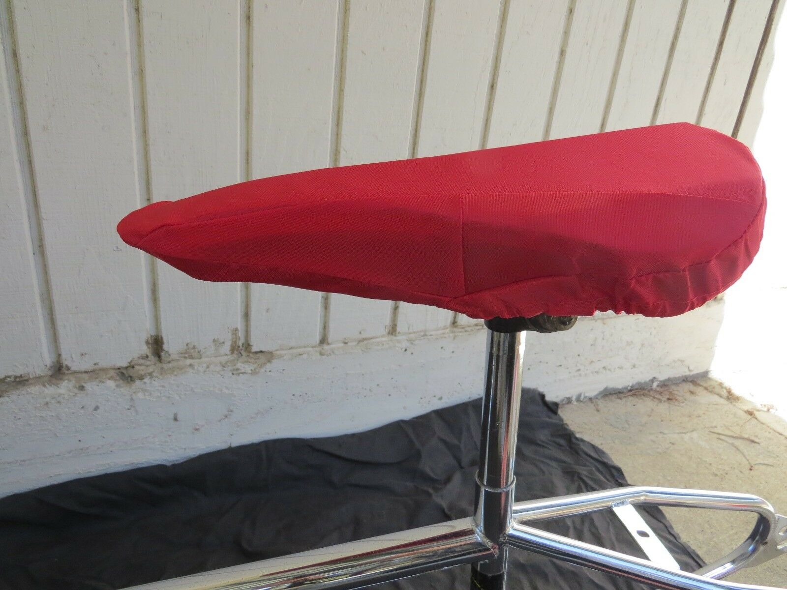 FLITE SCOTTS 1980S SEAT PAD RED COVER BMX CRUISER FREESTYLE RACING VINTAGE NOS - Fresh Stock Dated October 2025