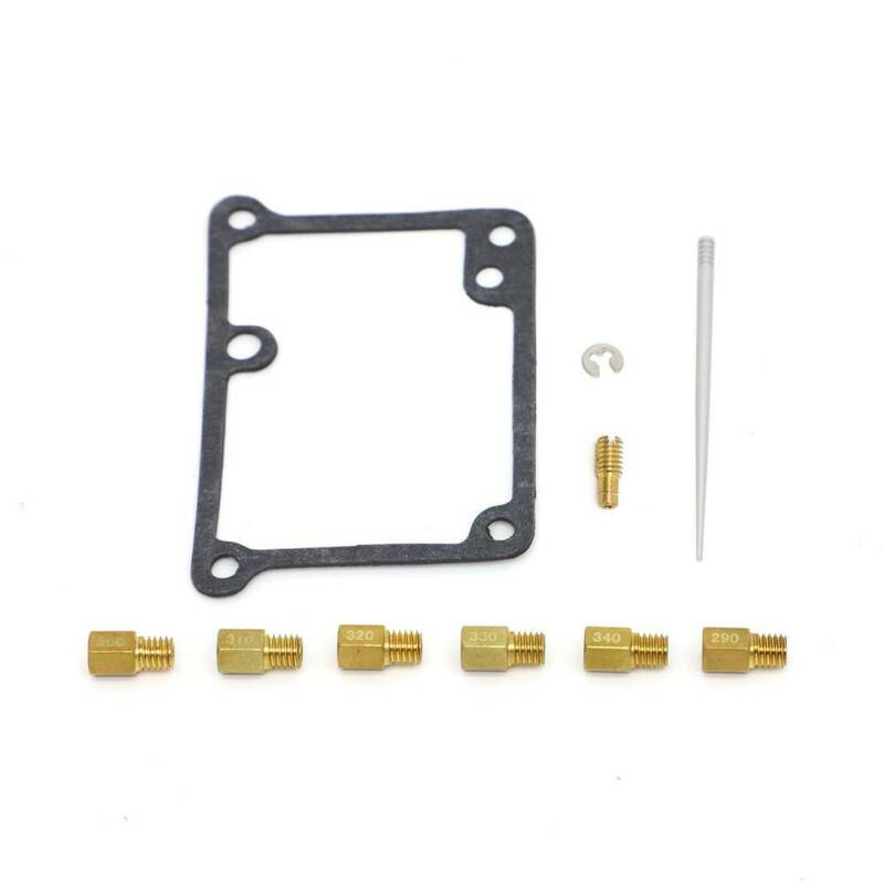 For Yamaha Blaster 200 Carburetor Rebuild FULL JET KIT 6 Main Jets Pilot Needle - Fresh Stock Dated October 2025