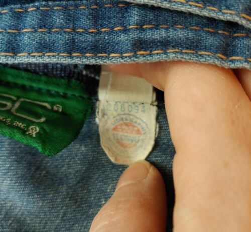 Vintage RSC Russ Togs Denim Wrap Around Midi A-Line Blue Jean Skirt Size 14 EUC - Fresh Stock Dated October 2025