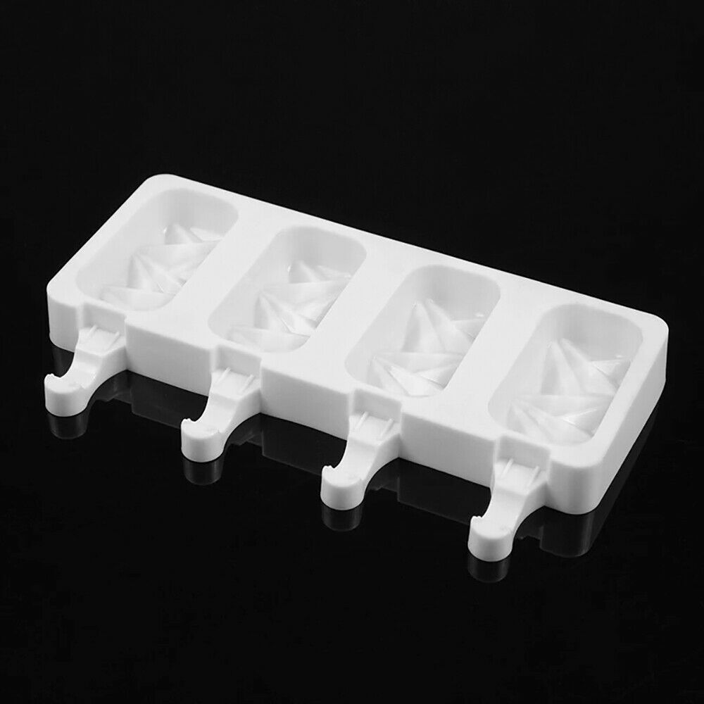 Silicone Frozen Ice Cream Mold Juice Popsicle Maker Ice Lolly Pop Mould DIY ~ - Fresh Stock Dated October 2025
