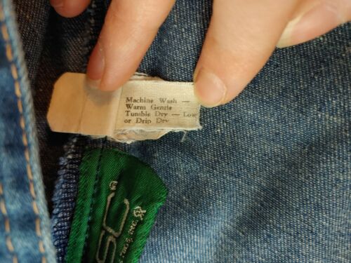 Vintage RSC Russ Togs Denim Wrap Around Midi A-Line Blue Jean Skirt Size 14 EUC - Fresh Stock Dated October 2025