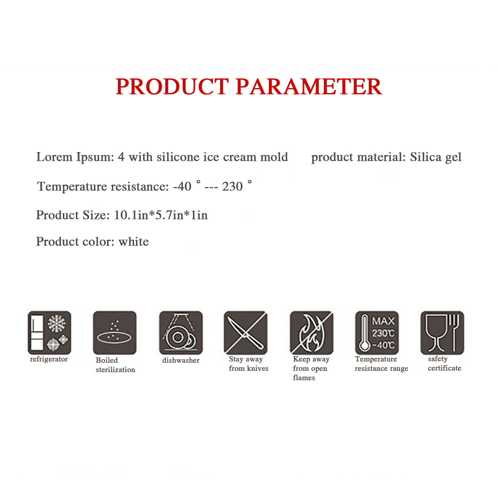 Silicone Frozen Ice Cream Mold Juice Popsicle Maker Ice Lolly Pop Mould DIY ~ - Fresh Stock Dated October 2025