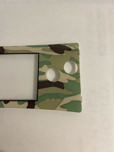 Used OEM Nintendo Camo Faceplate for Gameboy Micro- Used, scratching on screen - Fresh Stock Dated October 2025