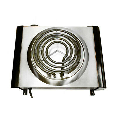120V Portable Electric Single Burner Camper Camping Stove Cooker 120V 1000W - Fresh Stock Dated October 2025