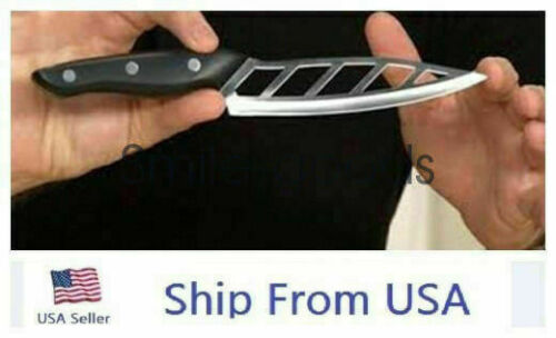 Forever Sharp Non-Stick Kitchen Chef Knife Steak Vegetable Fruit Knife Peeler US - Fresh Stock Dated October 2025