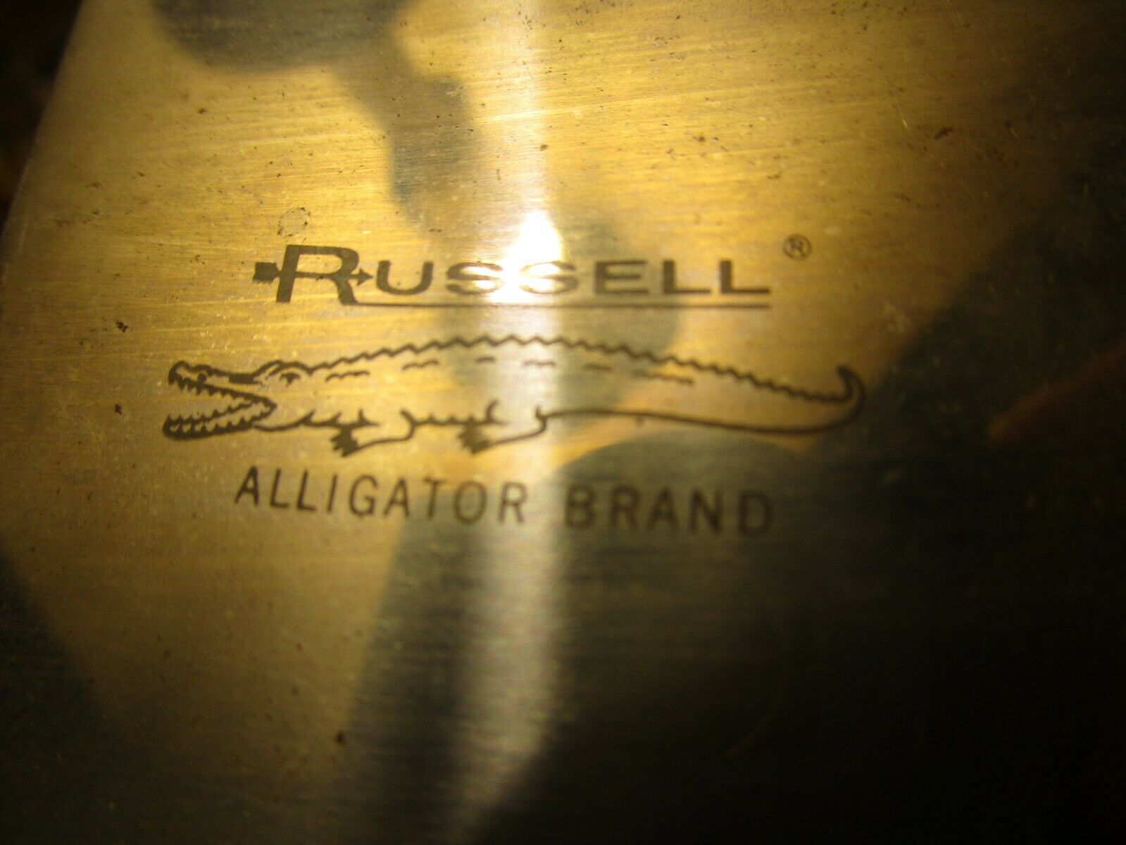Vintage NOS Russell Alligator Brand 3F-2 USA Made 2
