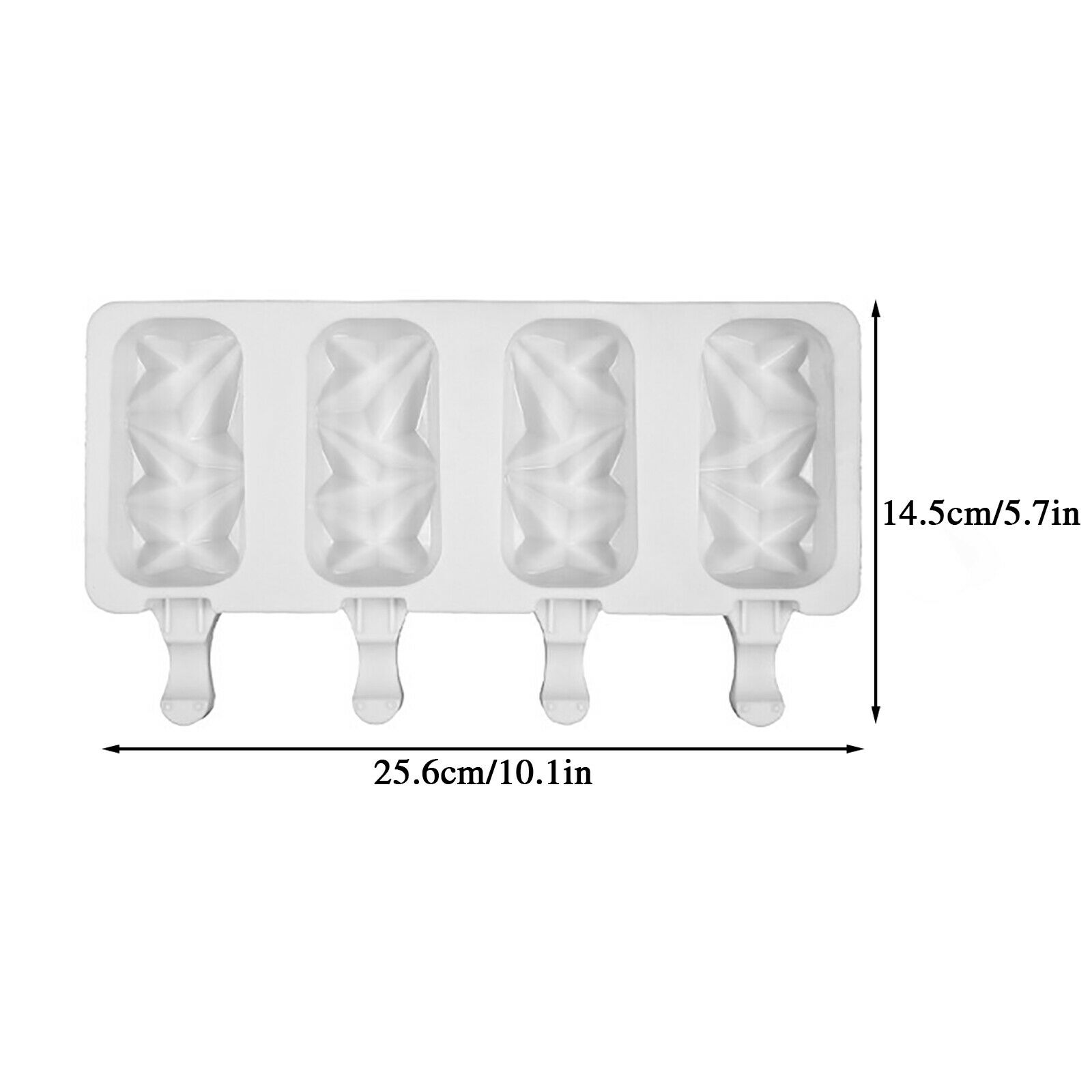 Silicone Frozen Ice Cream Mold Juice Popsicle Maker Ice Lolly Pop Mould DIY ~ - Fresh Stock Dated October 2025
