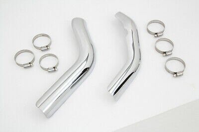 Drag Exhaust Heat Shield Set fits Harley-Davidson - Fresh Stock Dated October 2025