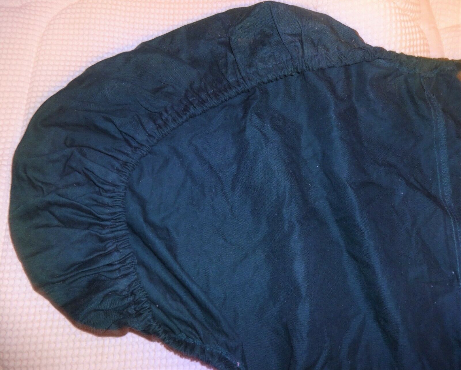 DOVER CIRCUIT English Saddle Cover - GREEN - Cotton Material - NICE! - Fresh Stock Dated October 2025