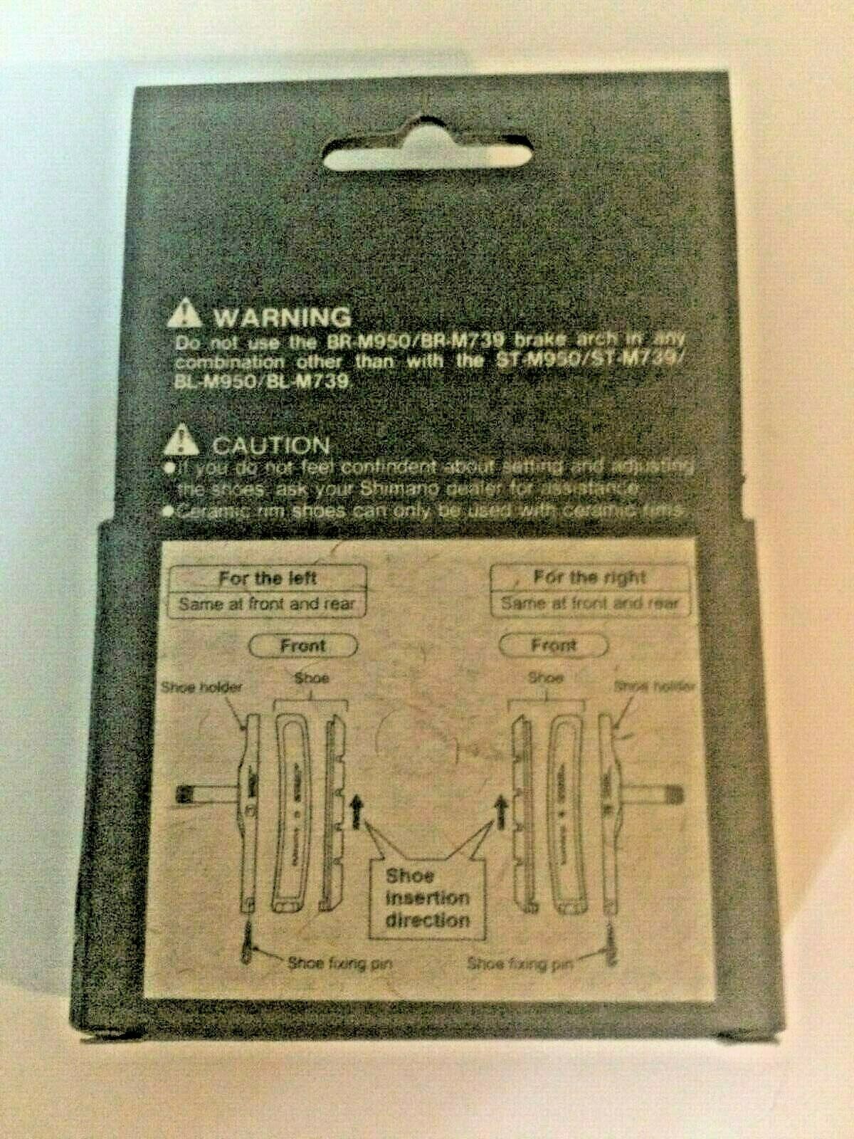 NOS XTR V- Brake cartridge brake shoe set - Fresh Stock Dated October 2025