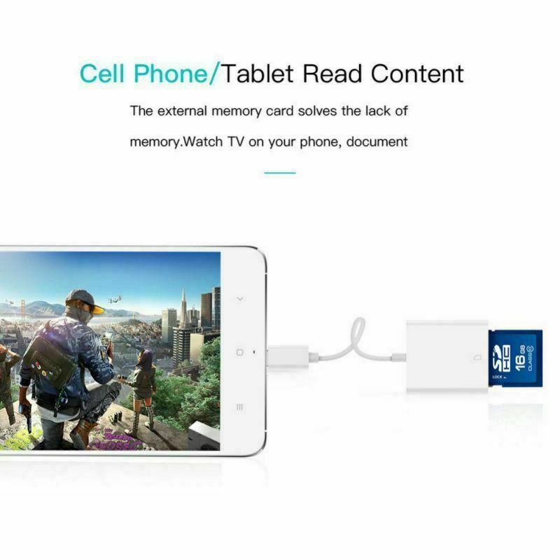 Type C to SD Card Trail Game Camera Image/Video Viewer Reader cable for iPad Pro - Fresh Stock Dated October 2025