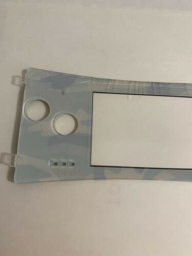 Used OEM Nintendo Camo Faceplate for Gameboy Micro- Used, scratching on screen - Fresh Stock Dated October 2025