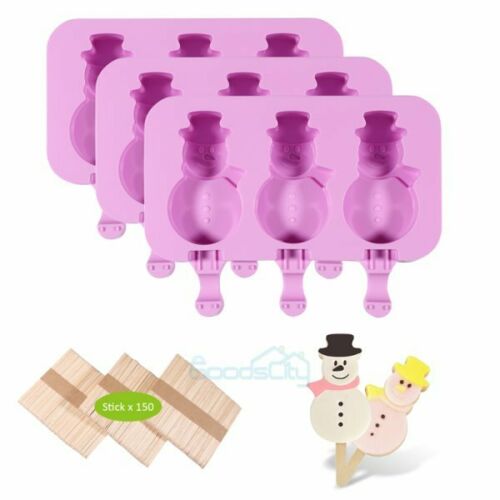 Ice Pop Molds Popsicle Holder Set - Popsicle Molds, Sticks, and Covers - Fresh Stock Dated October 2025