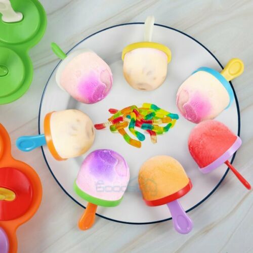 Ice Pop Molds Popsicle Holder Set - Popsicle Molds, Sticks, and Covers - Fresh Stock Dated October 2025