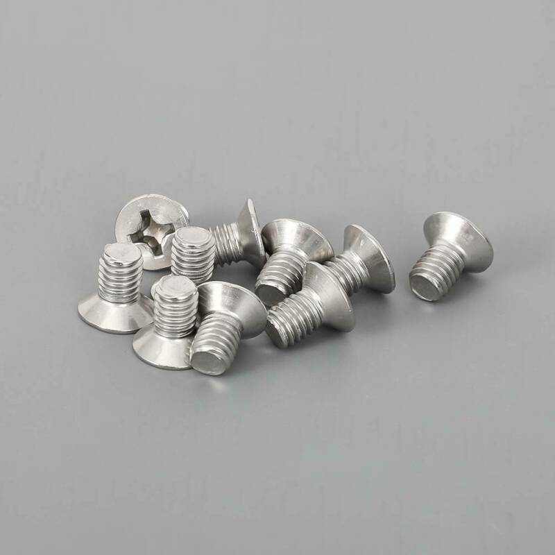 6mm x 10mm Steel Bolts Exhaust Muffler Pipe Screws For Honda CT110 CT70 CT90 US - Fresh Stock Dated October 2025