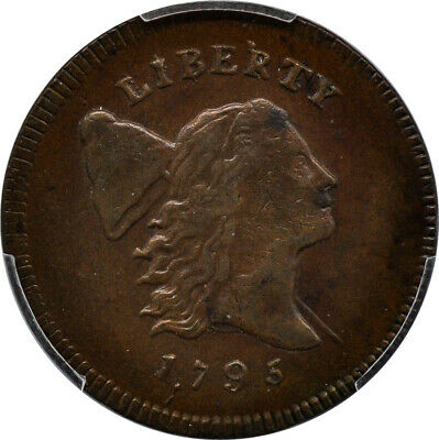 1795 LIBERTY CAP 1/2 PCGS AU 58 BN - Fresh Stock Dated October 2025