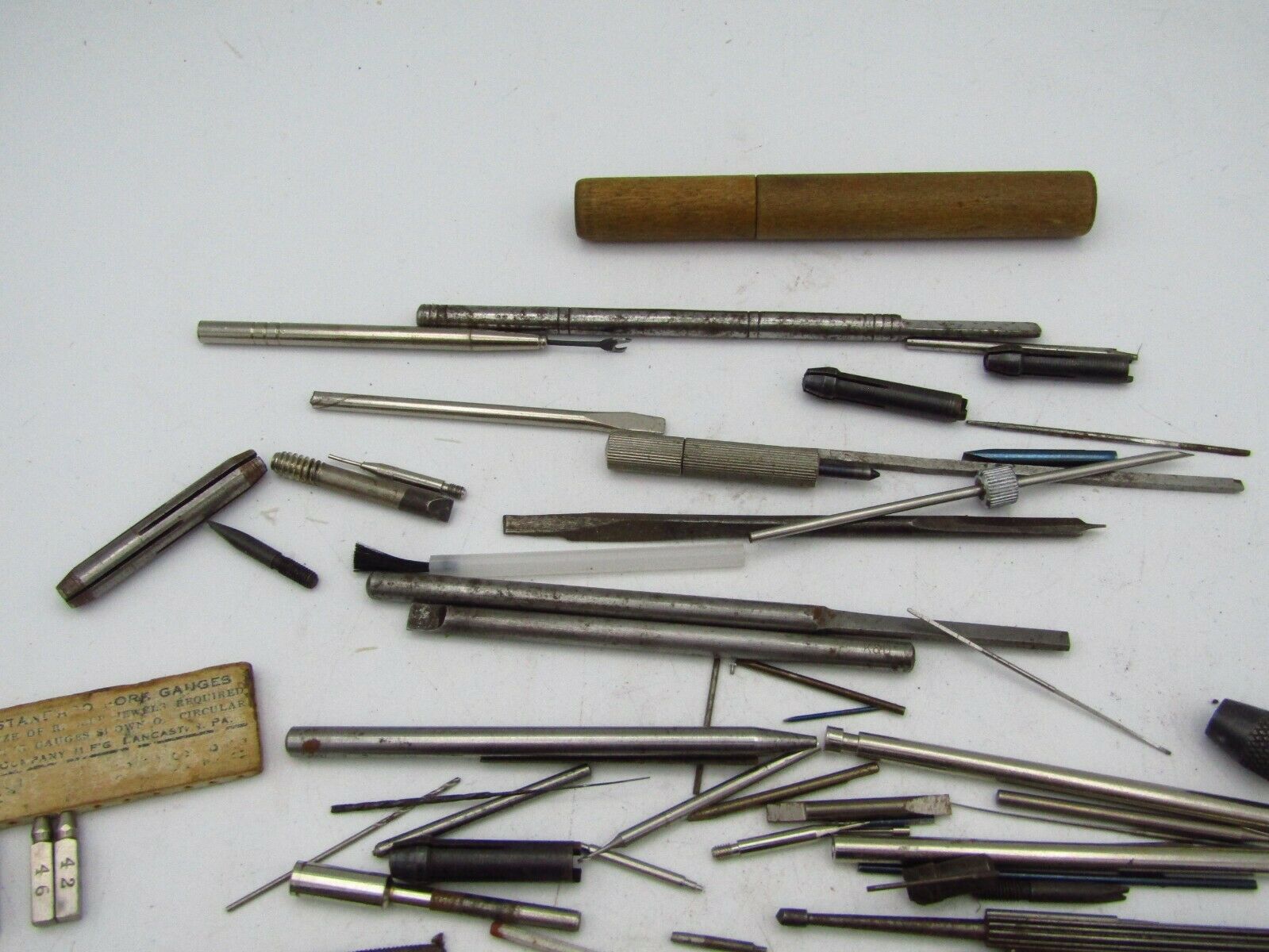 100+pc LOT OF WATCH TOOLS, BITS/TAPS/ETC WATCHMAKER/JEWELER GRAB BAG AS IS T3 - Fresh Stock Dated October 2025
