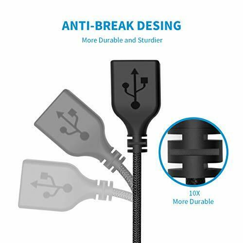 ANDUL USB Switch Extension Cable, Upgraded Cord with On/Off... - Fresh Stock Dated October 2025