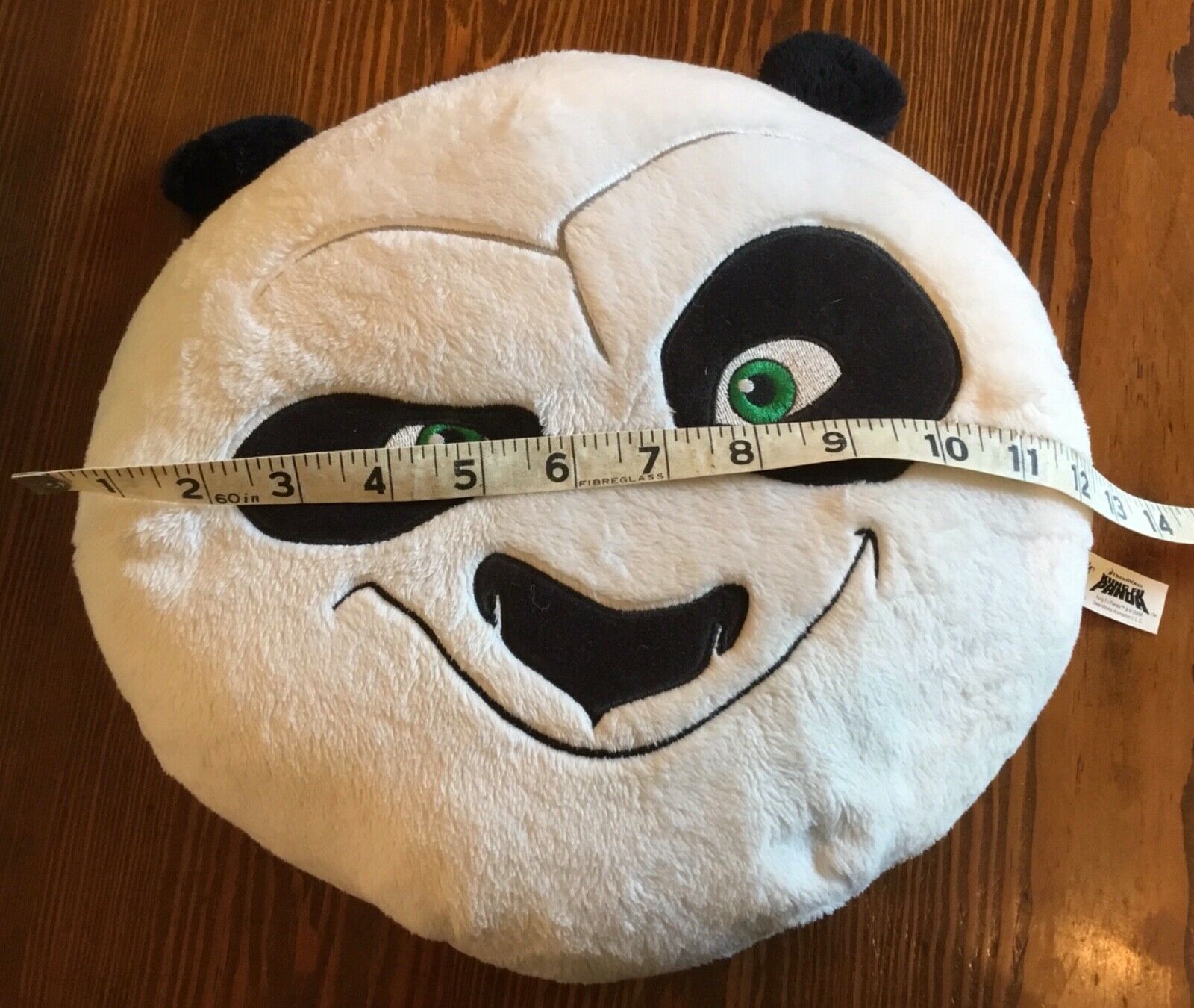 Kellogg’s Kung Fu Panda Po DreamWorks Animation Face Pillow Plush 2008 VG used - Fresh Stock Dated October 2025