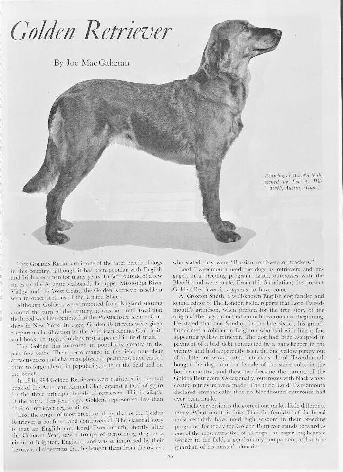 1947 Bob Becker's DOG DIGEST - Fresh Stock Dated October 2025