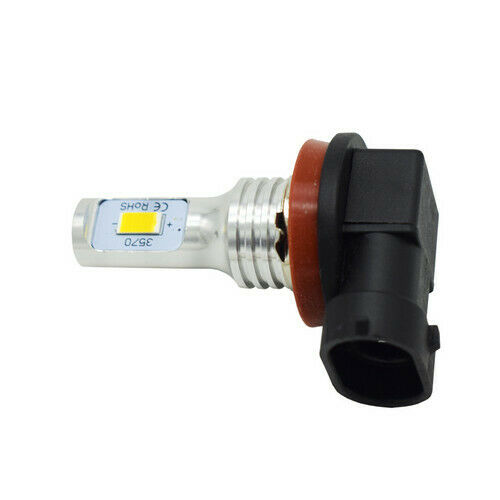 Ice Blue H11 LED Headlight Bulb Hi/L Beam BY For Suzuki GSXR600 GSXR750 GSXR1000 - Fresh Stock Dated October 2025
