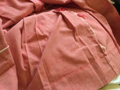 Vintage 60’s Red Skirt Pleated Mini Cheerleader Schoolgirl Short XS - Fresh Stock Dated October 2025