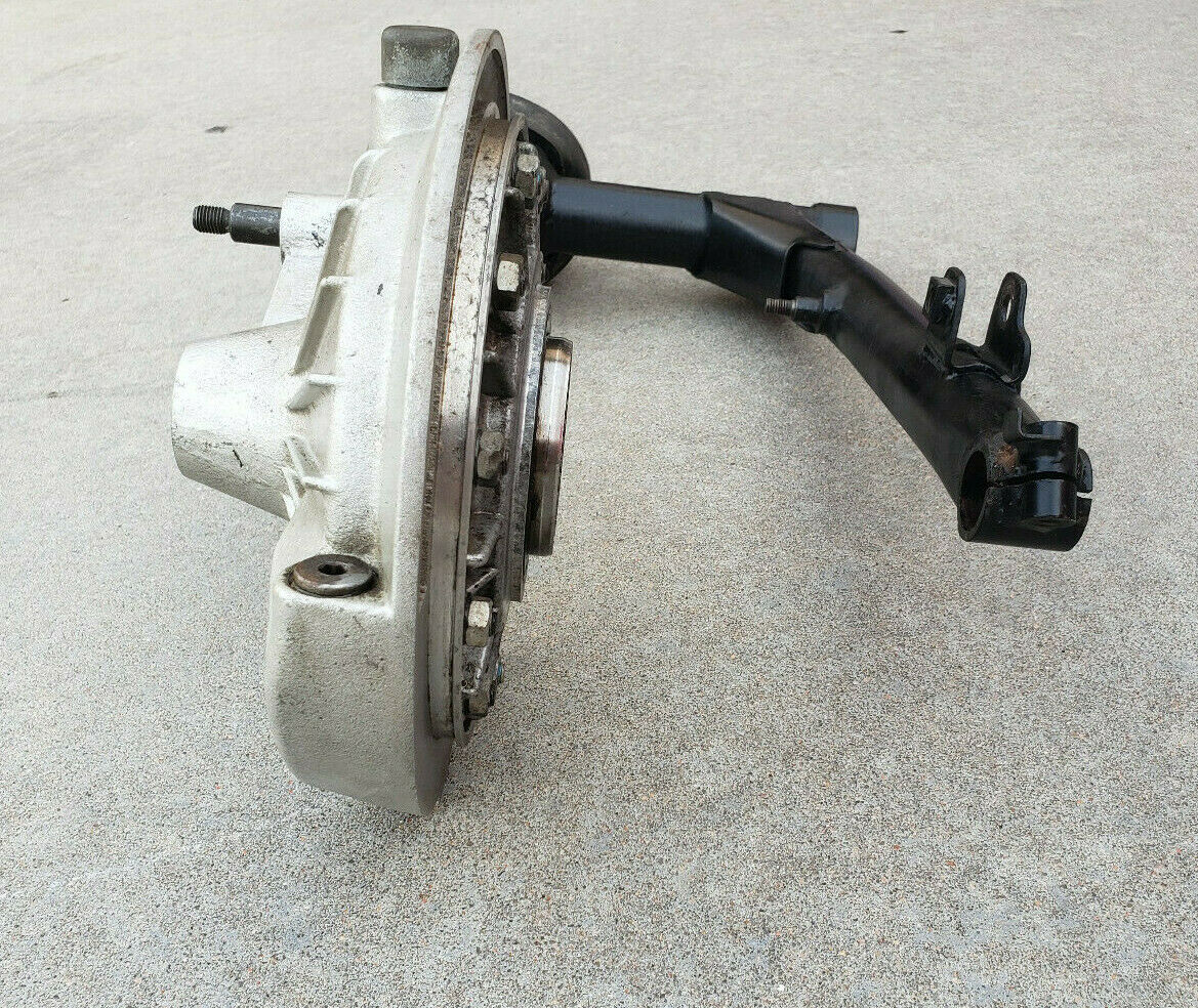 YAMAHA XS750 REAR SWINGARM FINAL DRIVE ASSEMBLY CASE TYPE II 2 AXLE GEAR 77-79 - Fresh Stock Dated October 2025