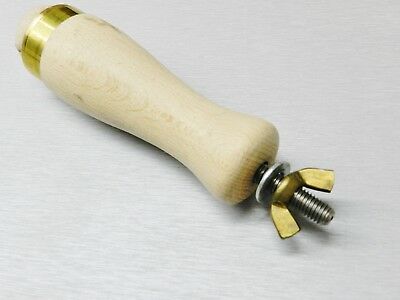 Parallel Wood Ring Clamp European Type Jewelers and Stone Setting Made in Italy - Fresh Stock Dated October 2025