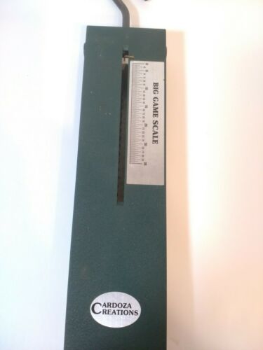 Cardoza Creations 300 lb Big Game Scale - Fresh Stock Dated October 2025