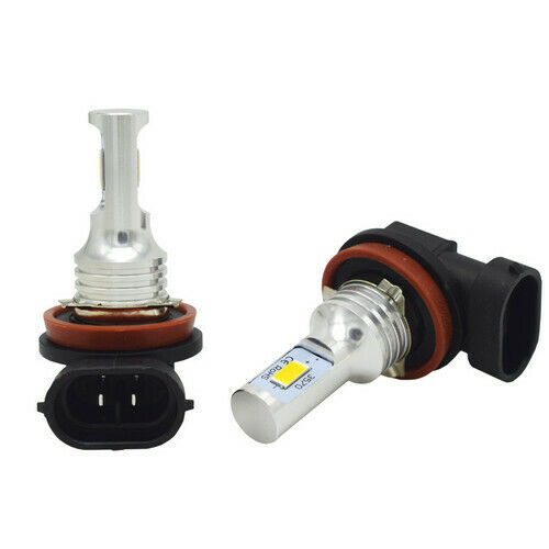 Ice Blue H11 LED Headlight Bulb Hi/L Beam BY For Suzuki GSXR600 GSXR750 GSXR1000 - Fresh Stock Dated October 2025