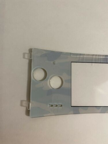 Used OEM Nintendo Camo Faceplate for Gameboy Micro- Used, scratching on screen - Fresh Stock Dated October 2025
