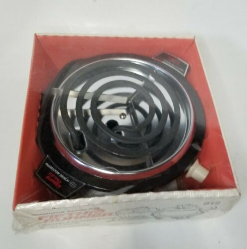 Hamilton Beach Fifth Burner 812 New Sealed in Original Package Vintage USA Made - Fresh Stock Dated October 2025