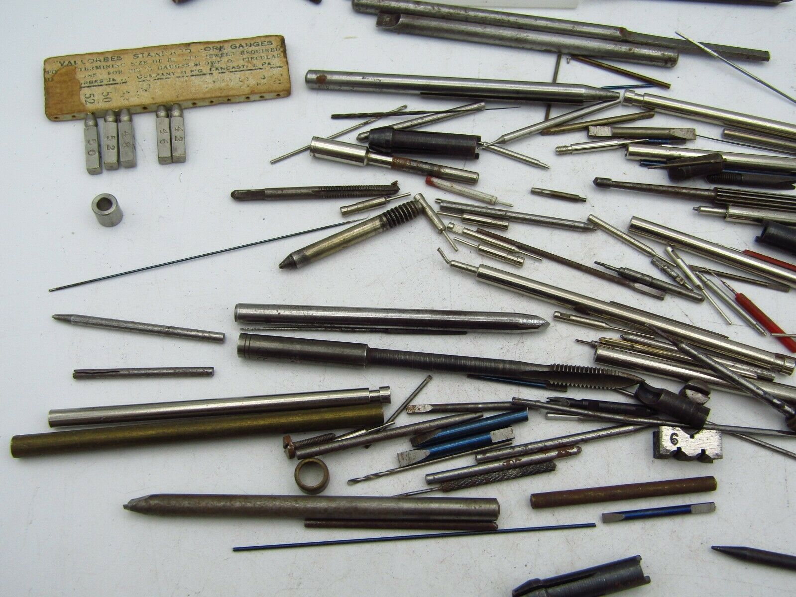 100+pc LOT OF WATCH TOOLS, BITS/TAPS/ETC WATCHMAKER/JEWELER GRAB BAG AS IS T3 - Fresh Stock Dated October 2025