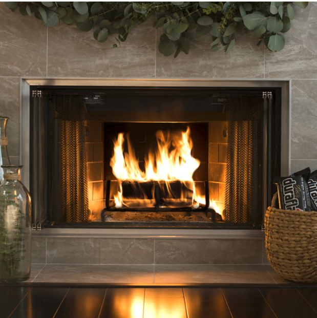 Duraflame Fire Logs 6 Pack - 4.5lb Bright Burning 3 Hour Burn Time Fast Lighting - Fresh Stock Dated October 2025