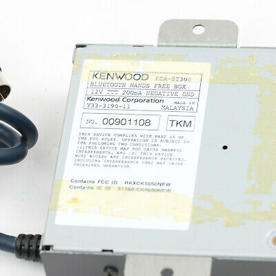 Kenwood KCA-BT300 Stereo Bluetooth Module With Mic - Fresh Stock Dated October 2025