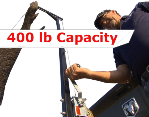 HME Products Truck Hitch Game Hoist - Complete Kit Includes Winch/Gambrel - Fresh Stock Dated October 2025