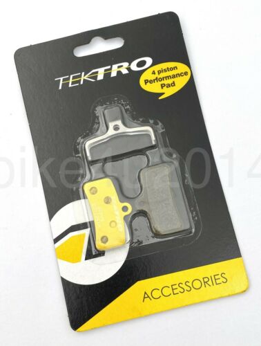 Tektro ORION HD-M745/DORADO 4P HD-E725 Metal Ceramic Bike Disc Brake Pad 1Pair - Fresh Stock Dated October 2025