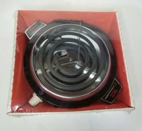 Hamilton Beach Fifth Burner 812 New Sealed in Original Package Vintage USA Made - Fresh Stock Dated October 2025