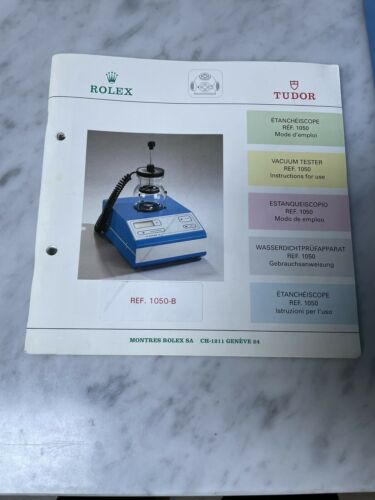 Rolex Vacuum tester 1050-B - Fresh Stock Dated October 2025