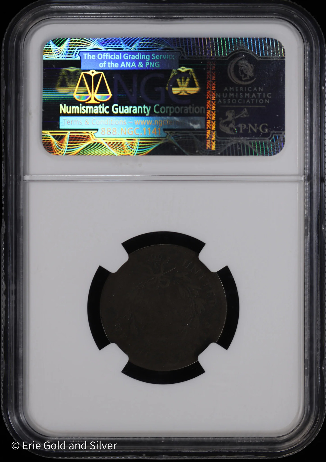 1797 1/2C Liberty Cap Half Cent NGC G 6 BN | Plain Edge - Fresh Stock Dated October 2025