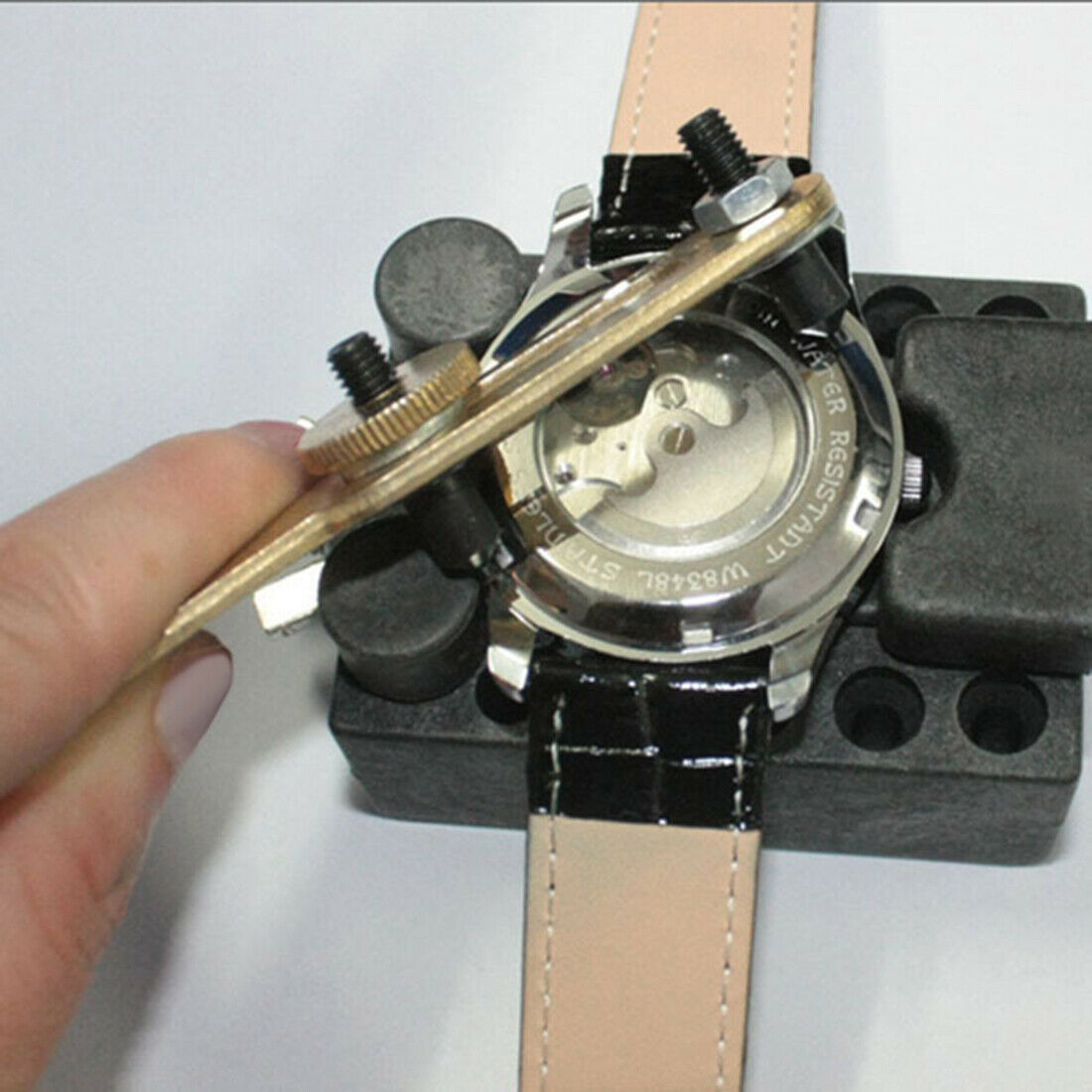 Watch Back Remover Tool Roung Pin Adjustable Case Opener for 40mm Watch Case - Fresh Stock Dated October 2025