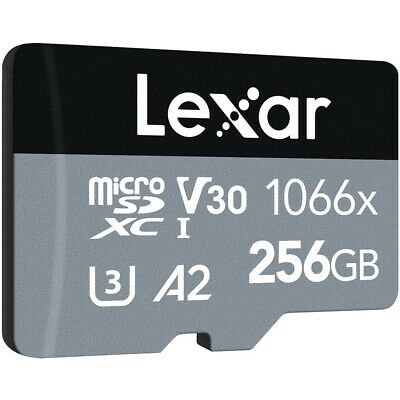 Lexar 1066x MicroSDXC Memory Card with Adapter 256GB 2 Pack - Fresh Stock Dated October 2025