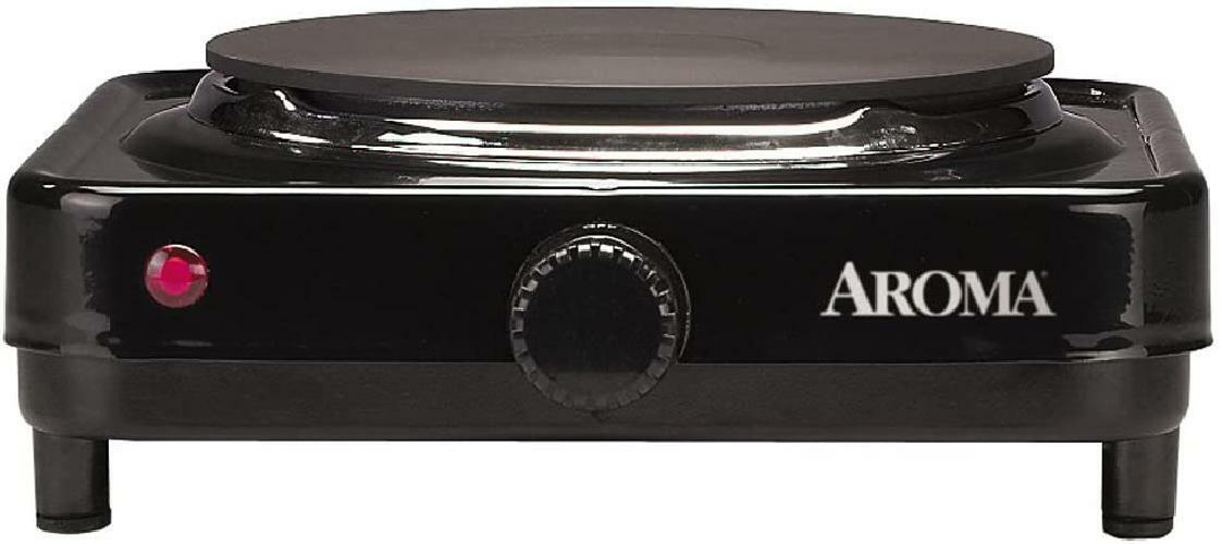 Single Electric Burner Portable Cooktop Hot Plate Stove Travel Extra Durable - Fresh Stock Dated October 2025